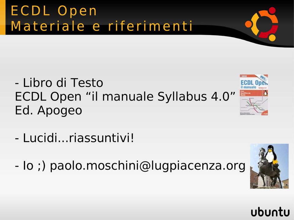 Syllabus 4.0 Ed. Apogeo - Lucidi.