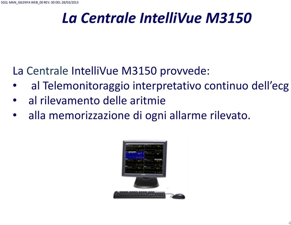 interpretativo continuo dell ecg al rilevamento