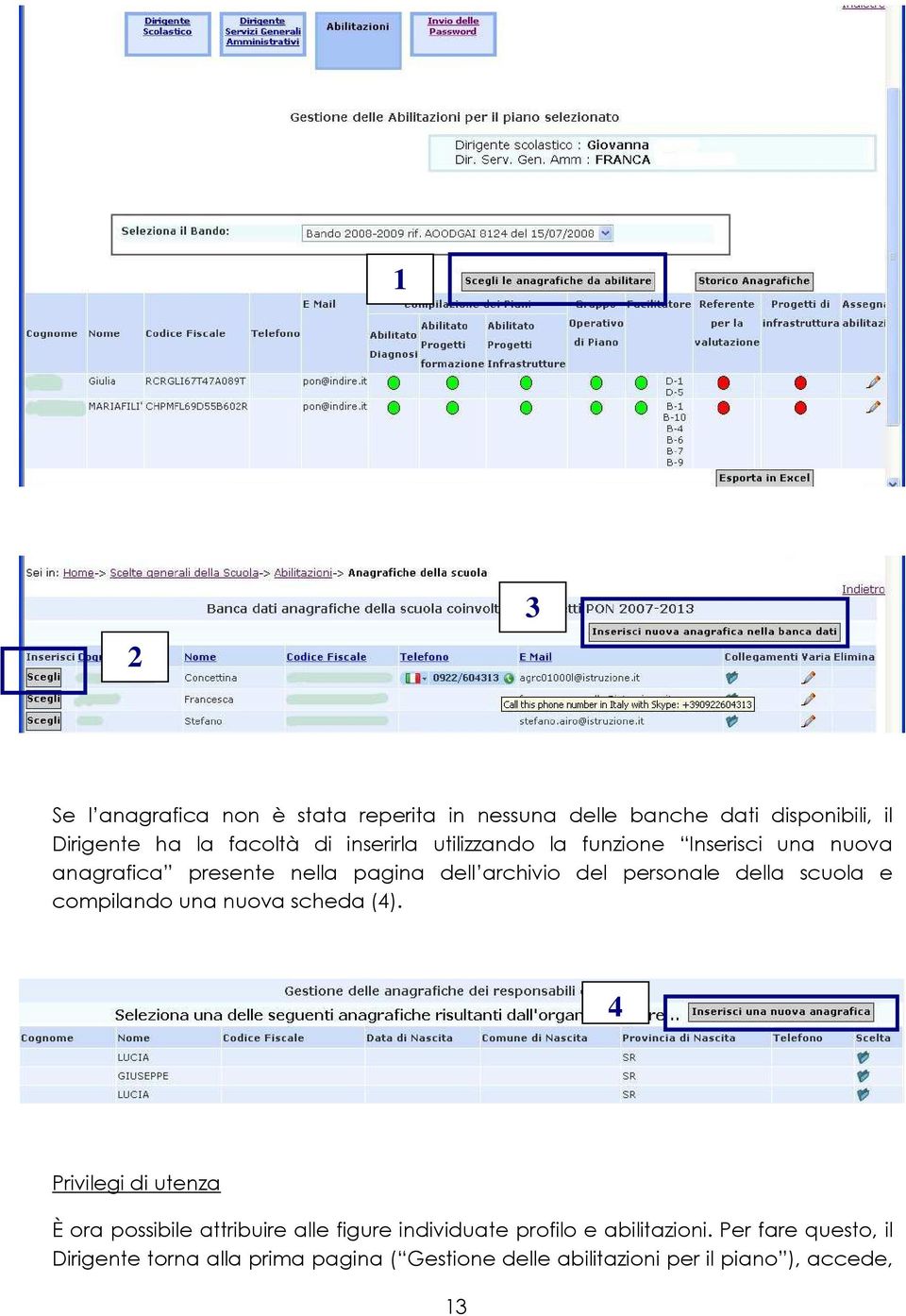 scuola e compilando una nuova scheda (4).