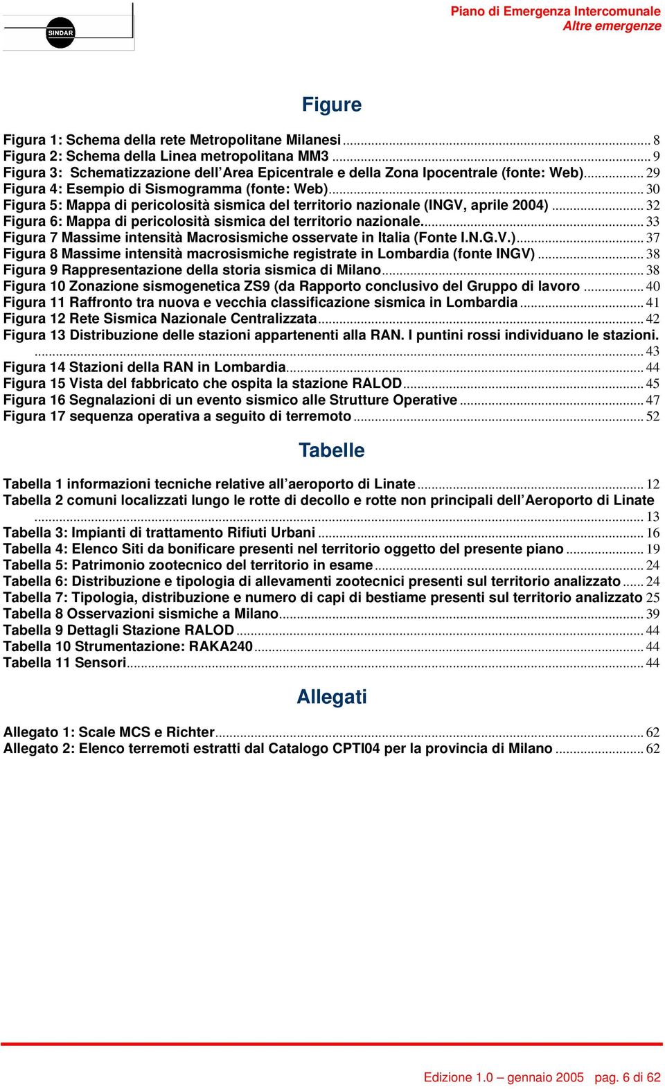 .. 32 Figura 6: Mappa di pericolosità sismica del territorio nazionale... 33 Figura 7 Massime intensità Macrosismiche osservate in Italia (Fonte I.N.G.V.).