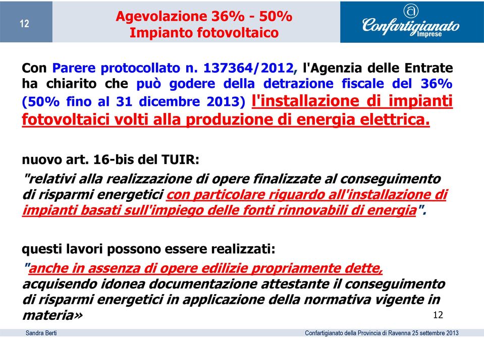 produzione di energia elettrica. nuovo art.