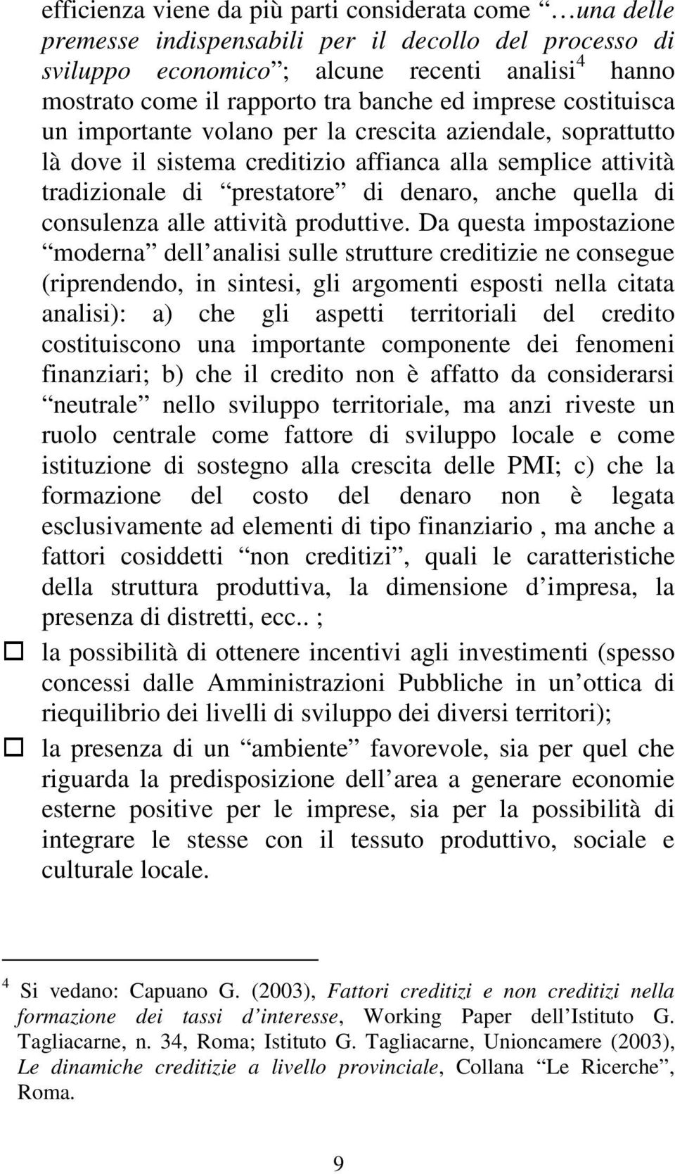 quella di consulenza alle attività produttive.