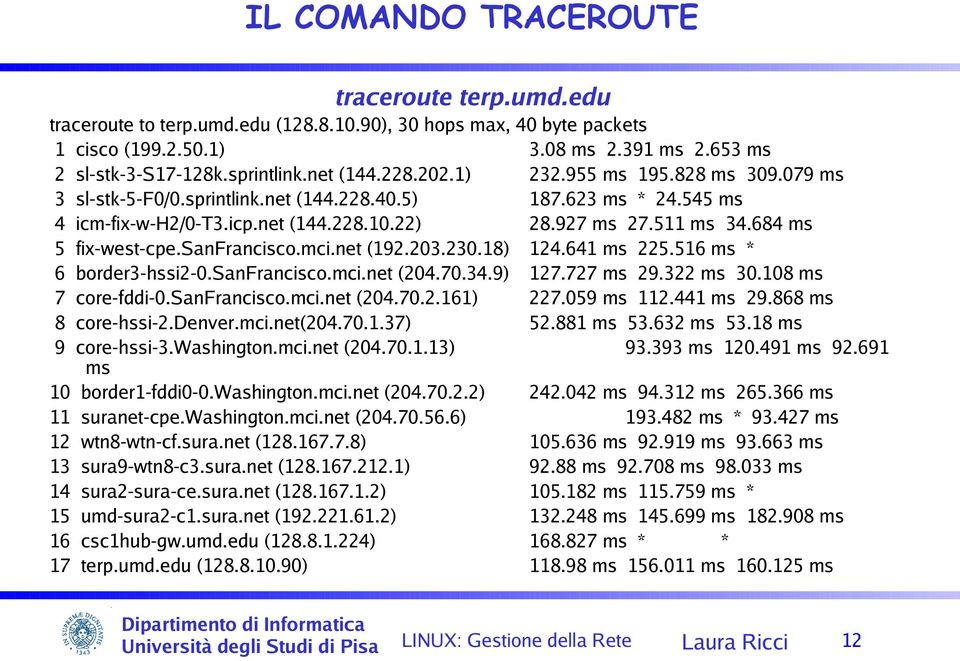 684 ms 5 fix-west-cpe.sanfrancisco.mci.net (192.203.230.18) 124.641 ms 225.516 ms * 6 border3-hssi2-0.sanfrancisco.mci.net (204.70.34.9) 127.727 ms 29.322 ms 30.108 ms 7 core-fddi-0.sanfrancisco.mci.net (204.70.2.161) 227.