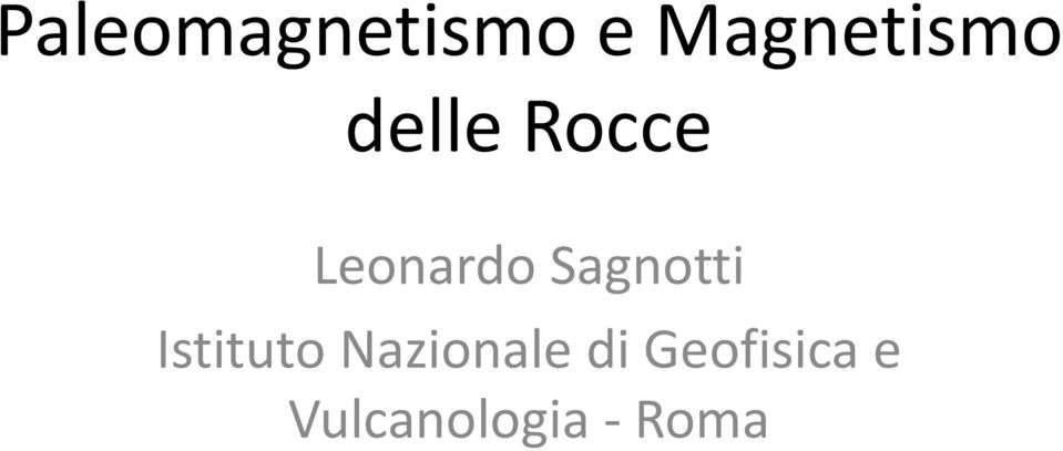 Leonardo Sagnotti Istituto