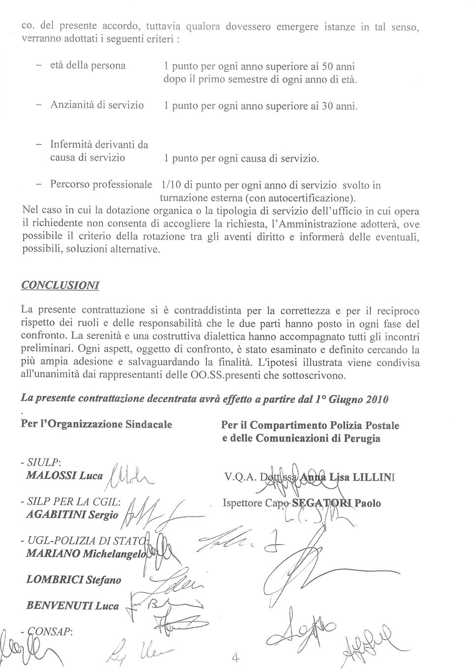 Percorso prof,essionale 1/10 di punto per ogni anno di servizio svoito in t ururaz i o ne e sterna ( c o n auto certiftc azi o ne ).