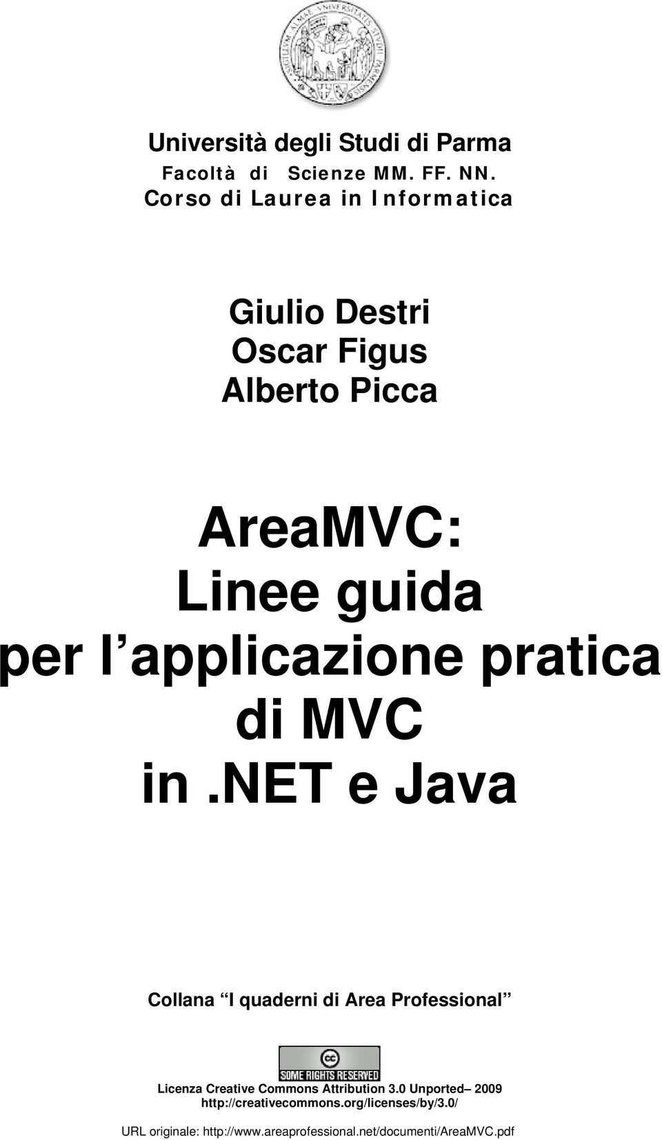 applicazione pratica di MVC in.