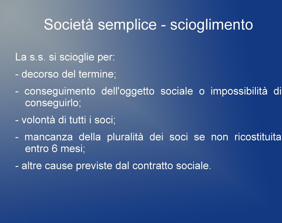 ioglimento La s.