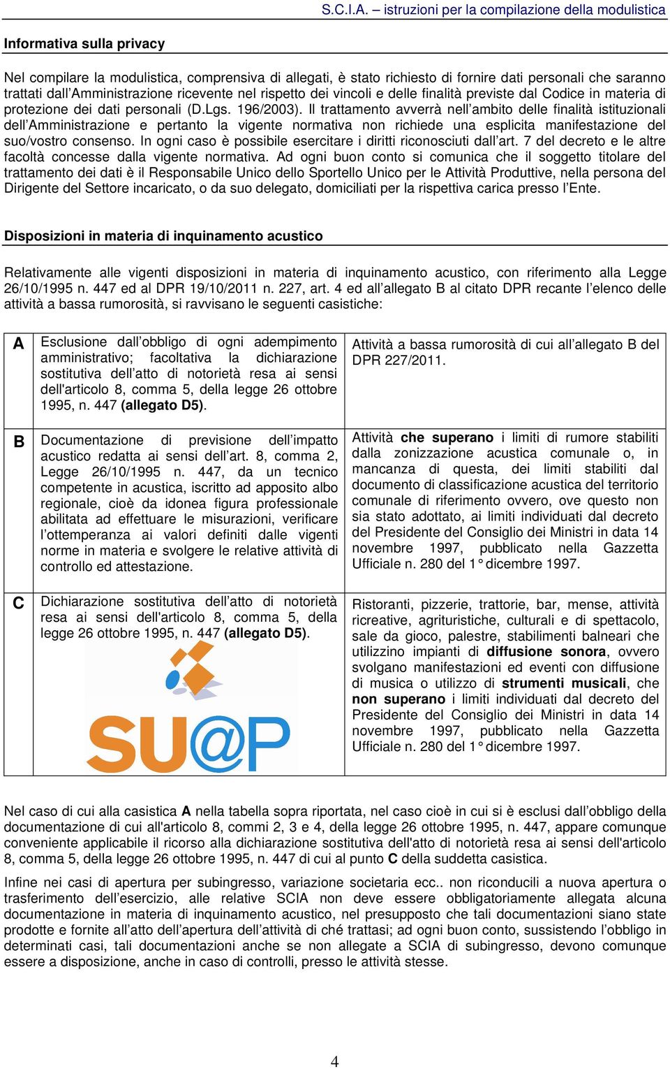 Il trattamento avverrà nell ambito delle finalità istituzionali dell Amministrazione e pertanto la vigente normativa non richiede una esplicita manifestazione del suo/vostro consenso.