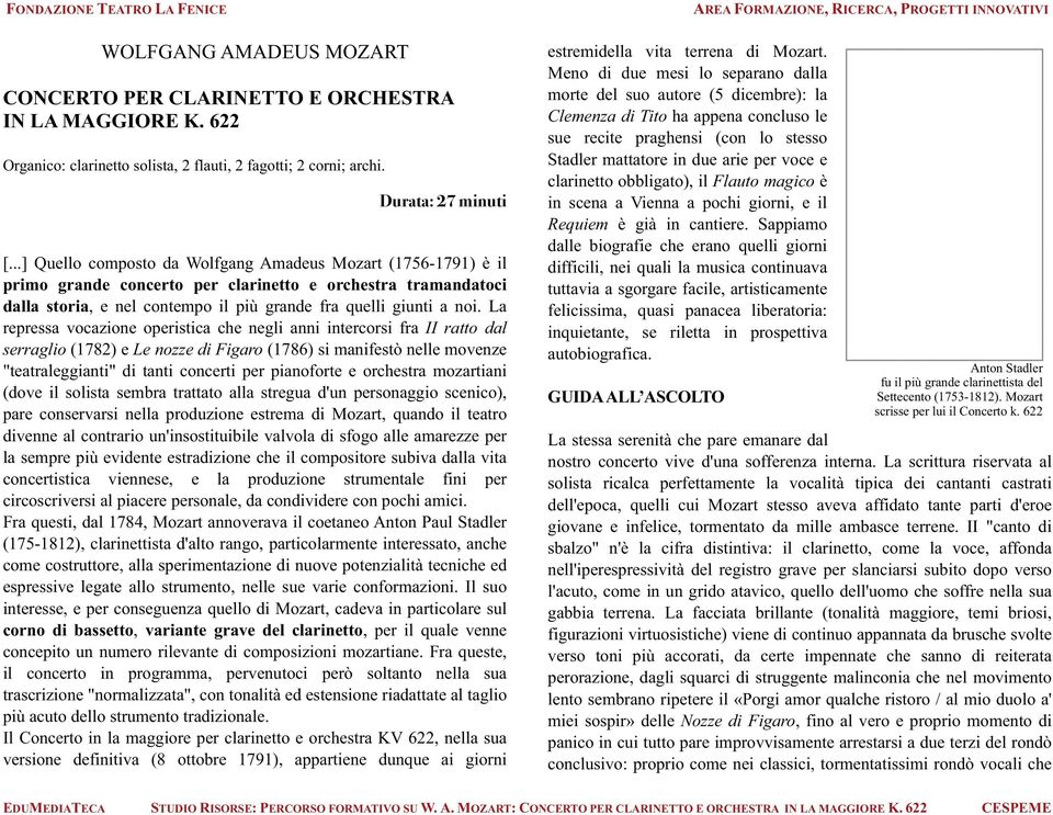 La repressa vocazione operistica che negli anni intercorsi fra II ratto dal serraglio (1782) e Le nozze di Figaro (1786) si manifestò nelle movenze "teatraleggianti" di tanti concerti per pianoforte