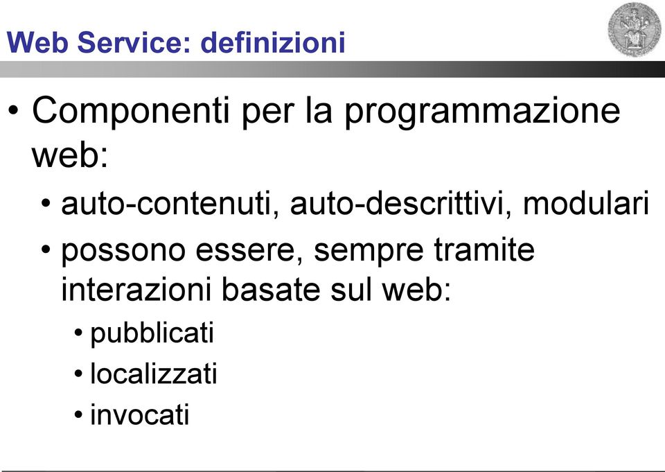 auto-descrittivi, modulari possono essere,