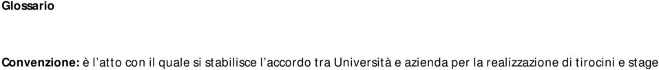 accordo tra Università e azienda