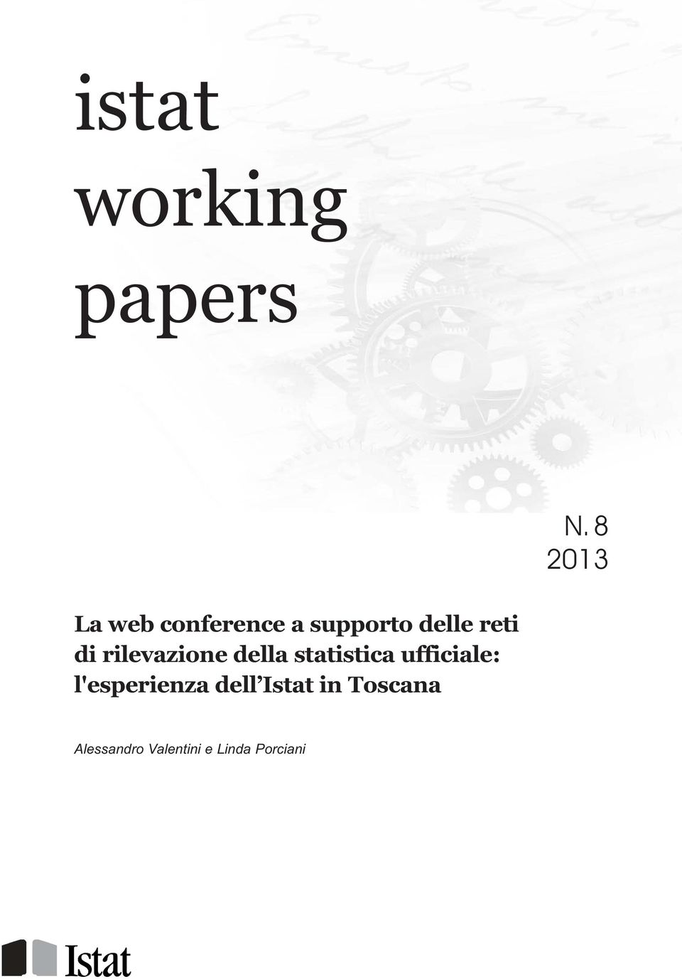 di rilevazione della statistica ufficiale: