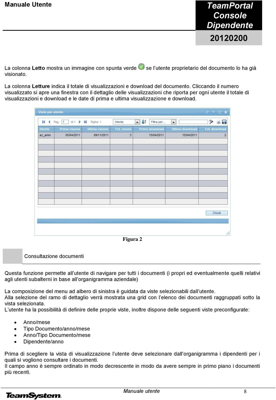 visualizzazione e download.