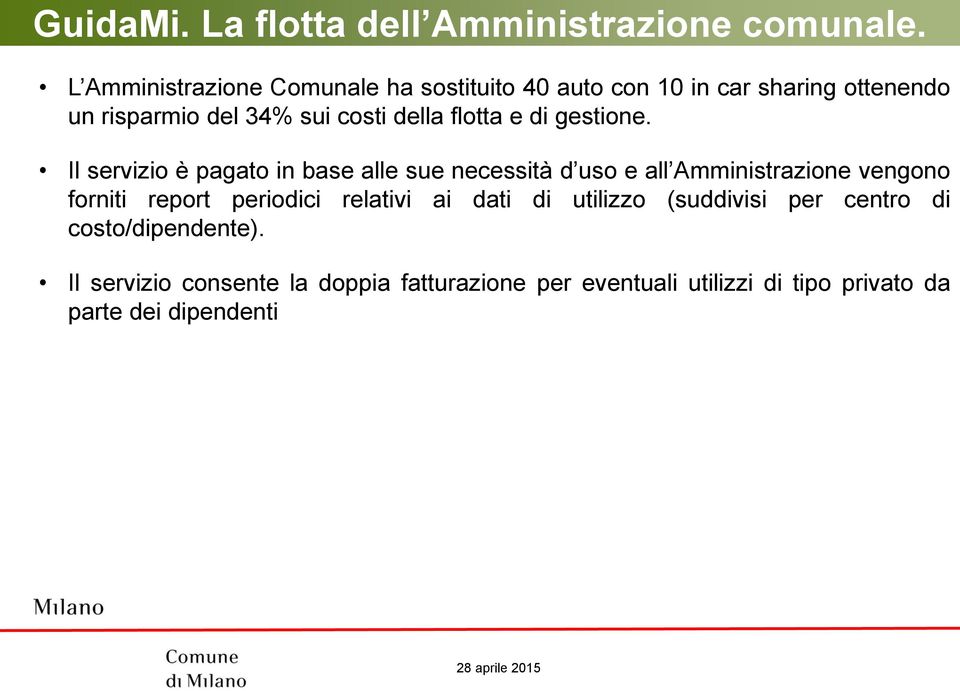 flotta e di gestione.