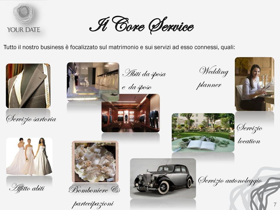 sposa e da sposo Wedding planner Servizio sartoria Servizio