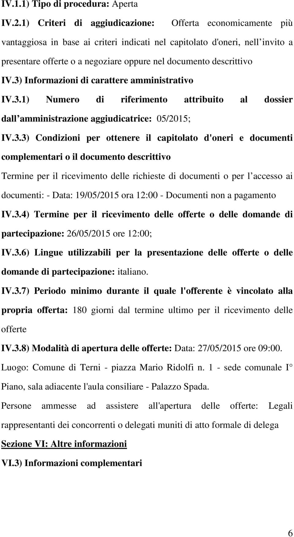 descrittivo IV.3)