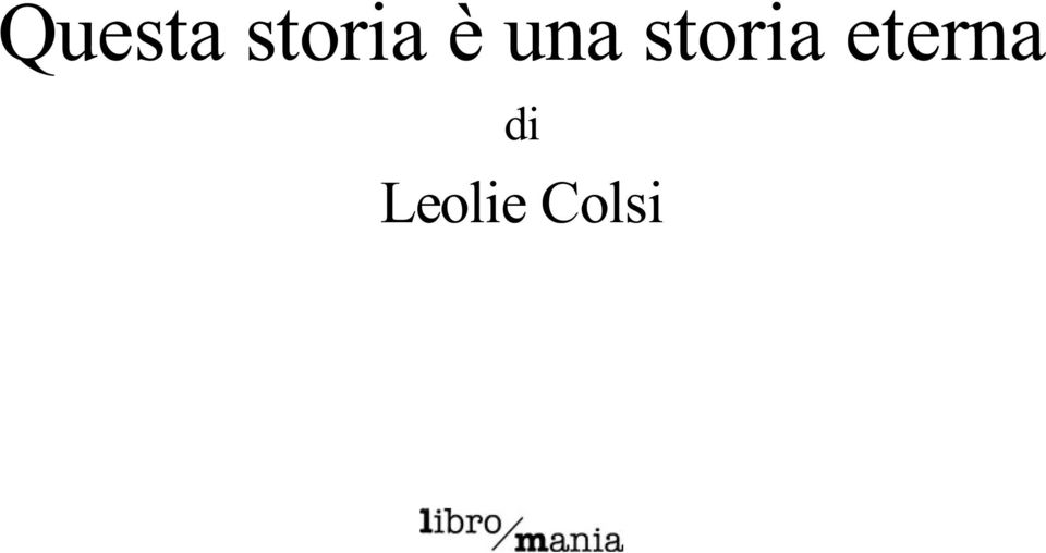 storia