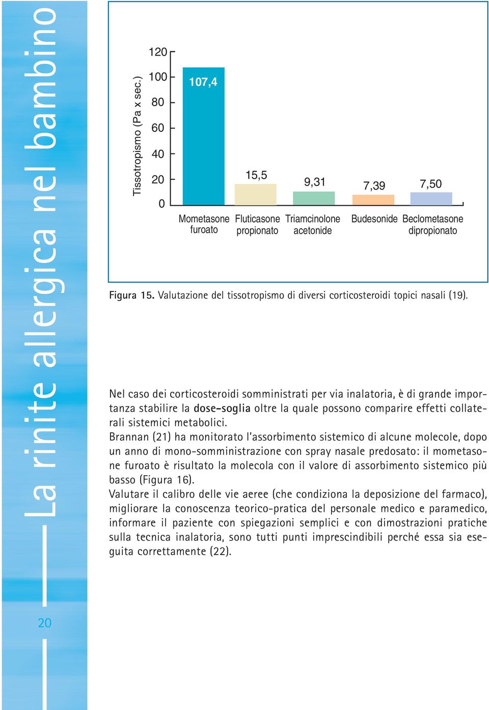 Nel caso dei corticosteroidi somministrati per via inalatoria, è di grande importanza stabilire la dose-soglia oltre la quale possono comparire effetti collaterali sistemici metabolici.