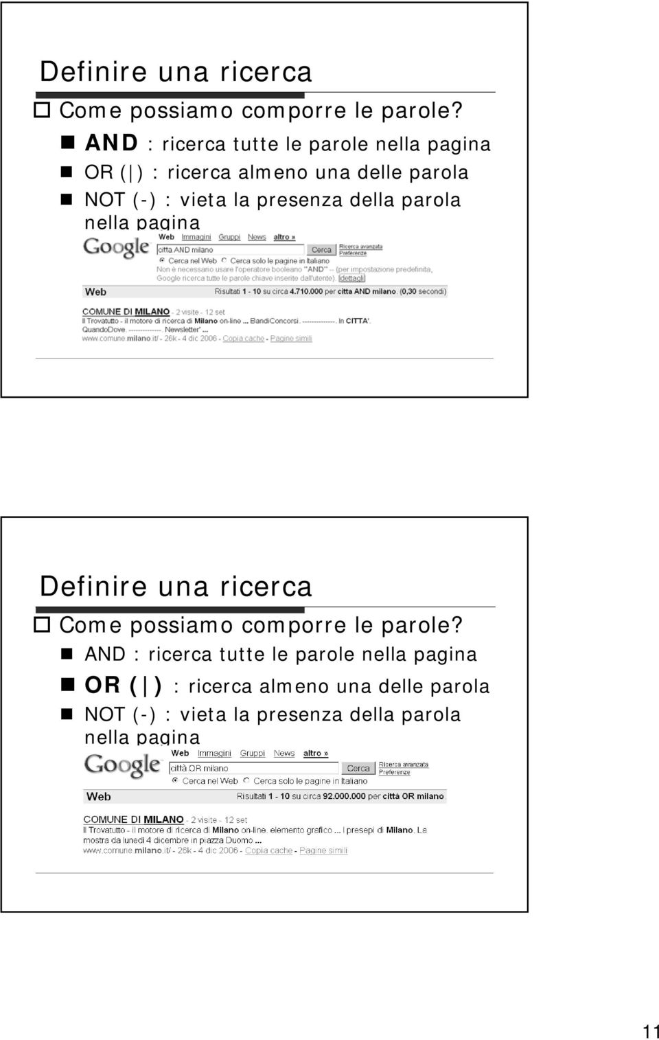 vieta la presenza della parola nella pagina   vieta la presenza della parola nella pagina 11