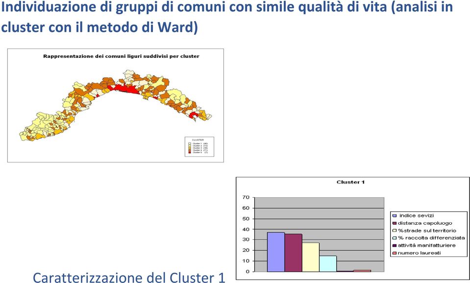 (analisi in cluster con il metodo