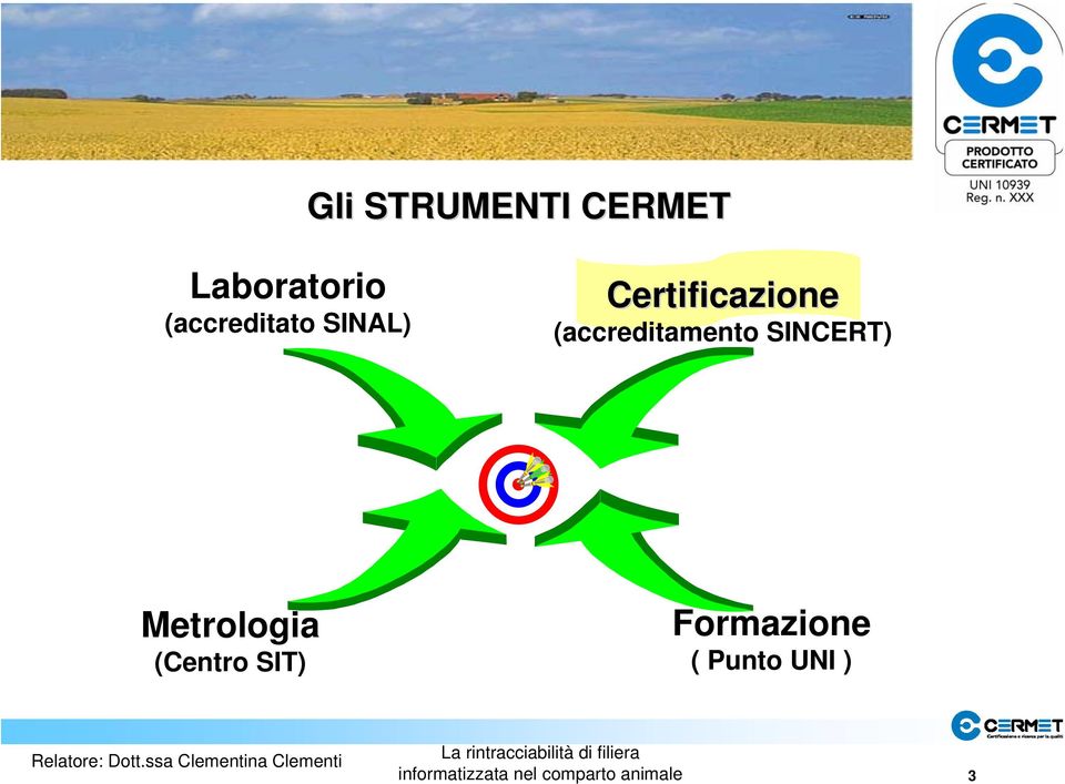 (accreditamento SINCERT) Metrologia