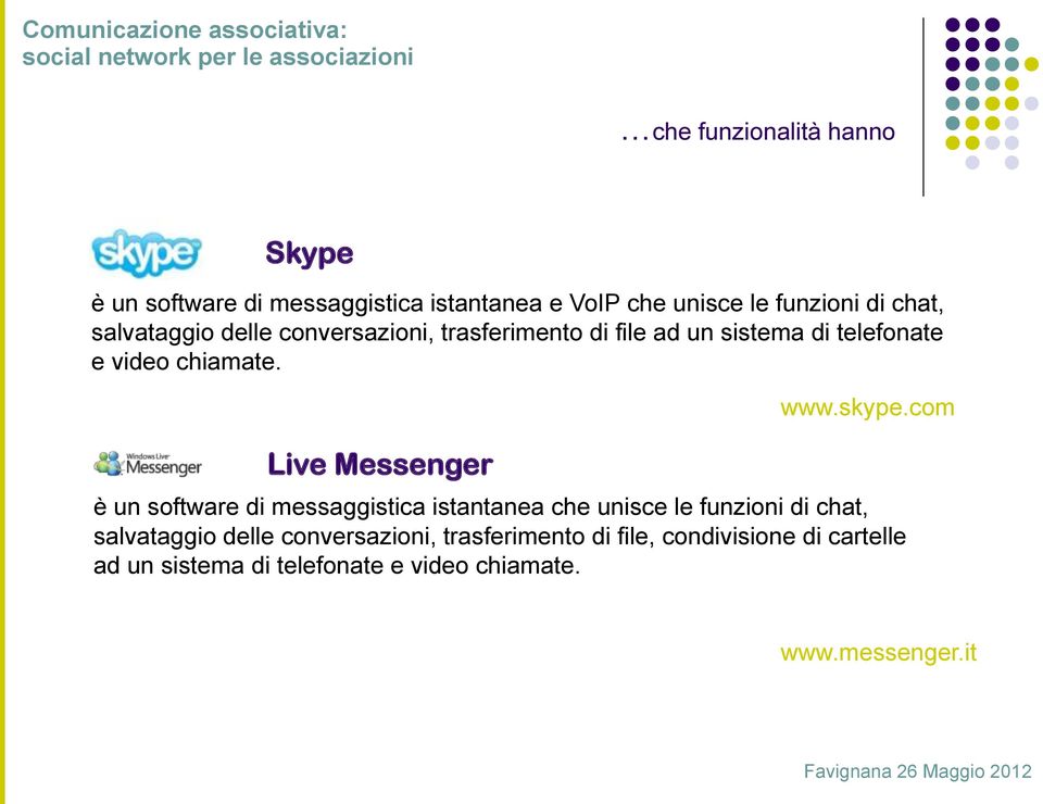 Live Messenger www.skype.