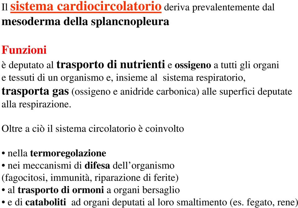 deputate alla respirazione.