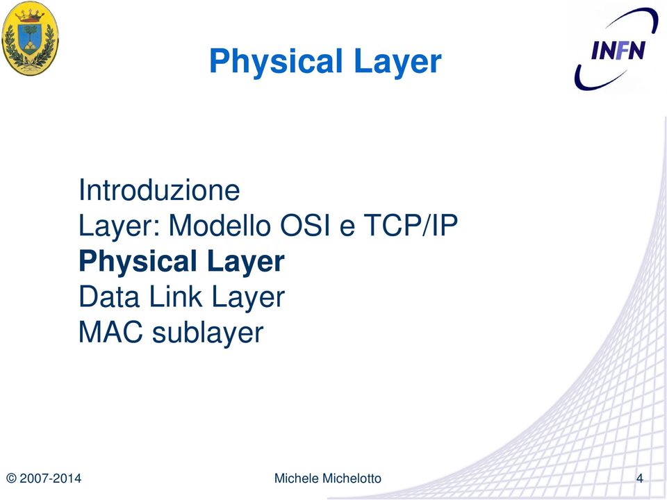 Modello OSI e TCP/IP 