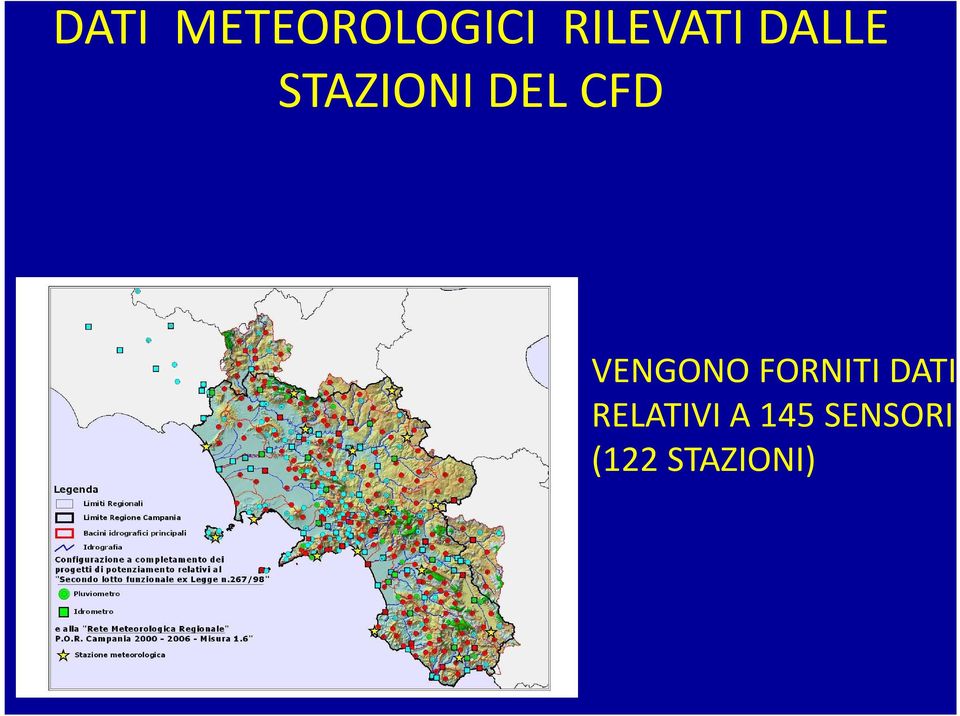 FORNITI DATI VENGONO FORNITI