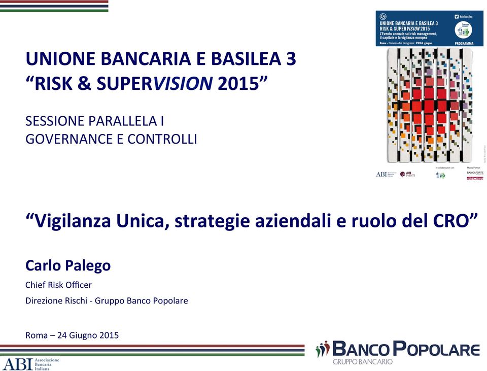 Unica, strategie aziendali e ruolo del CRO Carlo Palego