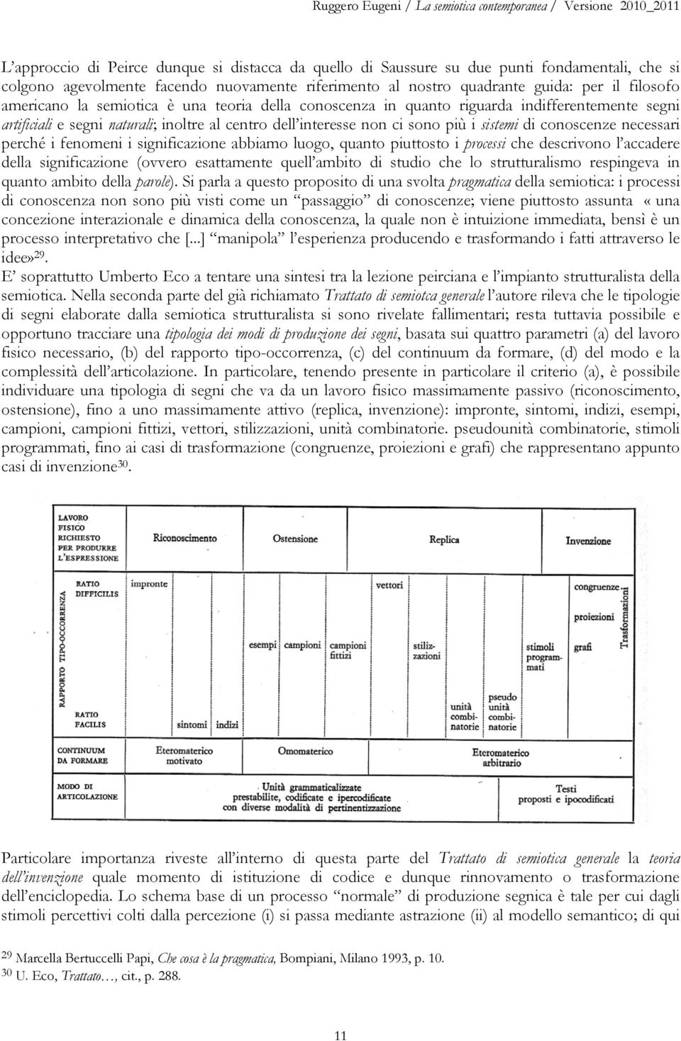 al centro dell interesse non ci sono più i sistemi di conoscenze necessari perché i fenomeni i significazione abbiamo luogo, quanto piuttosto i processi che descrivono l accadere della significazione