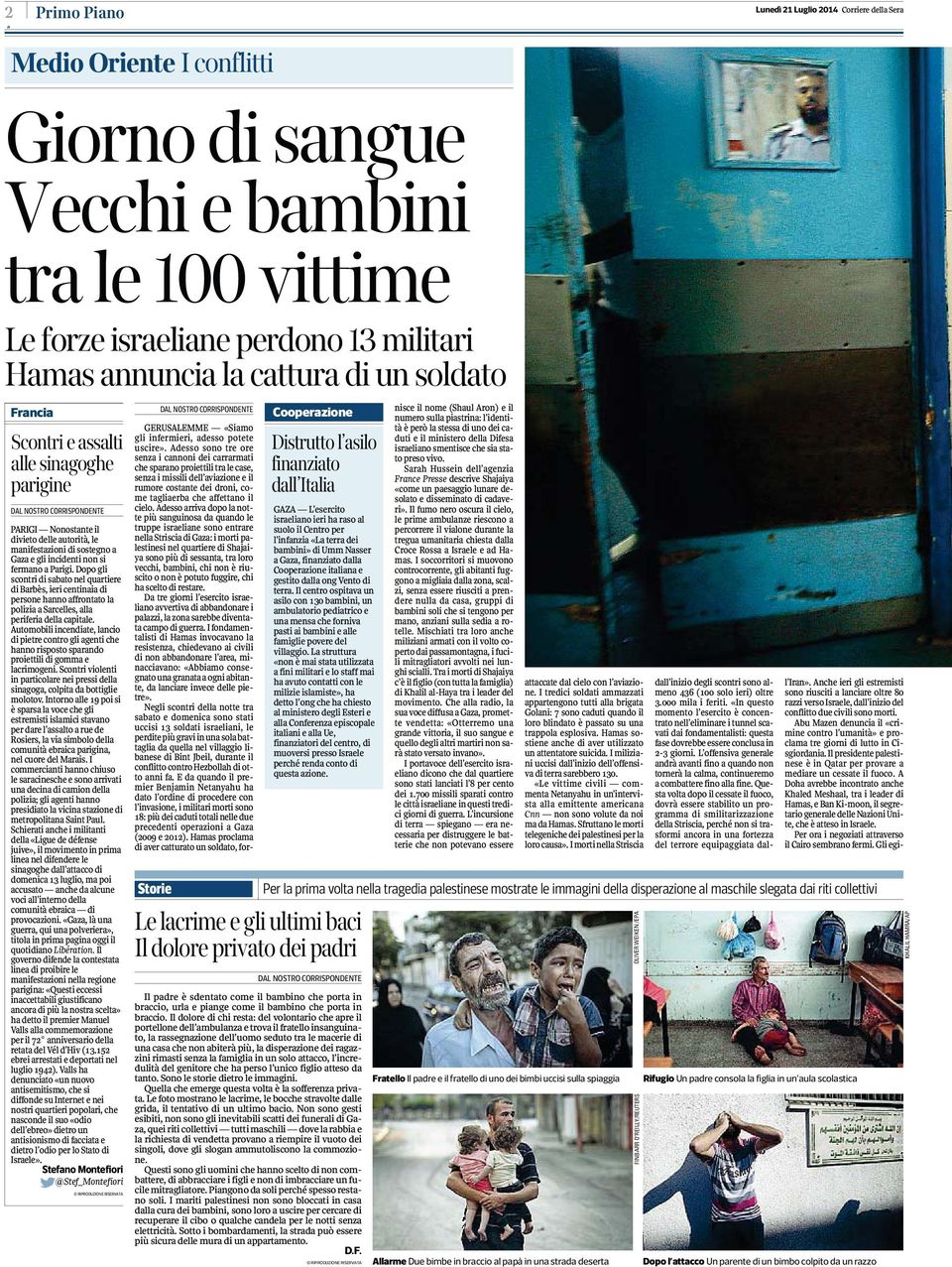 gli incidenti non si fermano a Parigi. Dopo gli scontri di sabato nel quartiere di Barbès, ieri centinaia di persone hanno affrontato la polizia a Sarcelles, alla periferia della capitale.