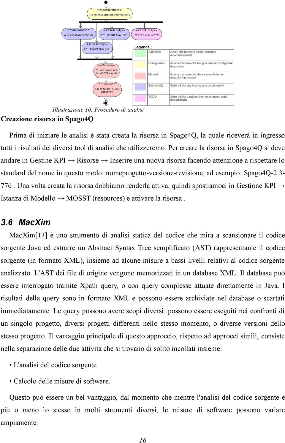 Per creare la risorsa in Spago4Q si deve andare in Gestine KPI Risorse Inserire una nuova risorsa facendo attenzione a rispettare lo standard del nome in questo modo: nomeprogetto-versione-revisione,