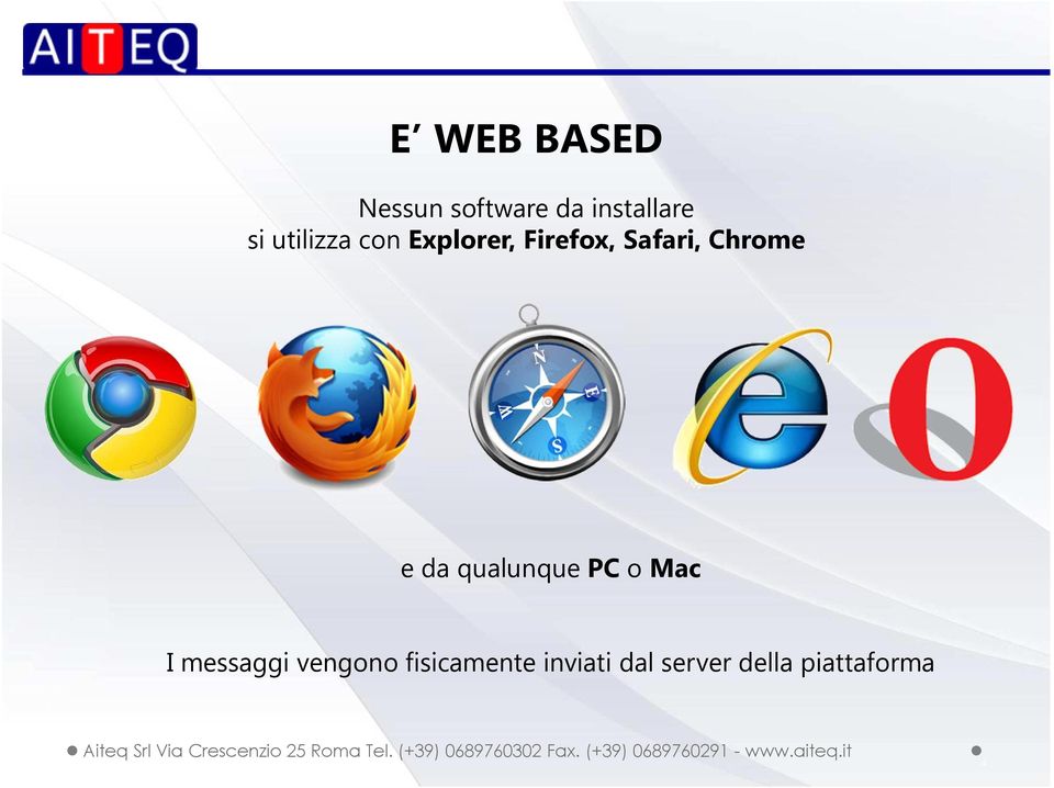 Chrome e da qualunque PC omac I messaggi