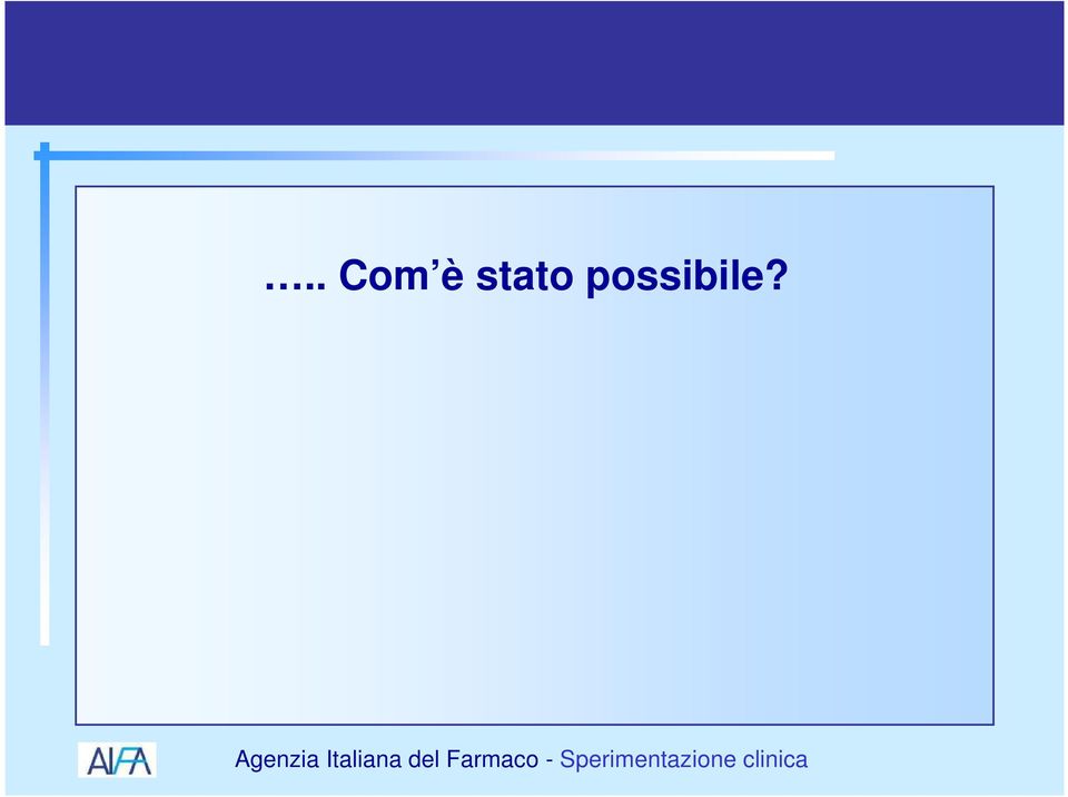 possibile?