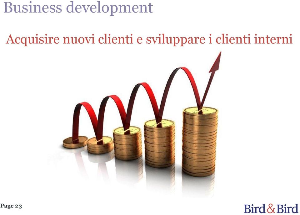 clienti e sviluppare