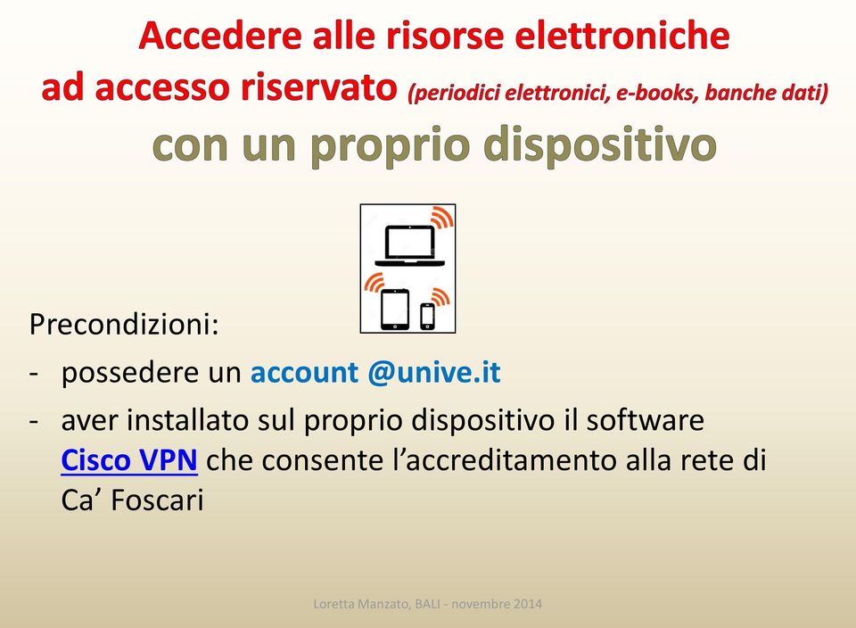 it - aver installato sul proprio