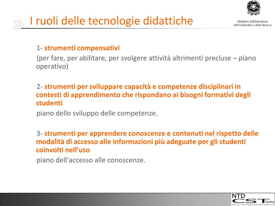 bisogni formativi degli studenti piano dello sviluppo delle competenze.