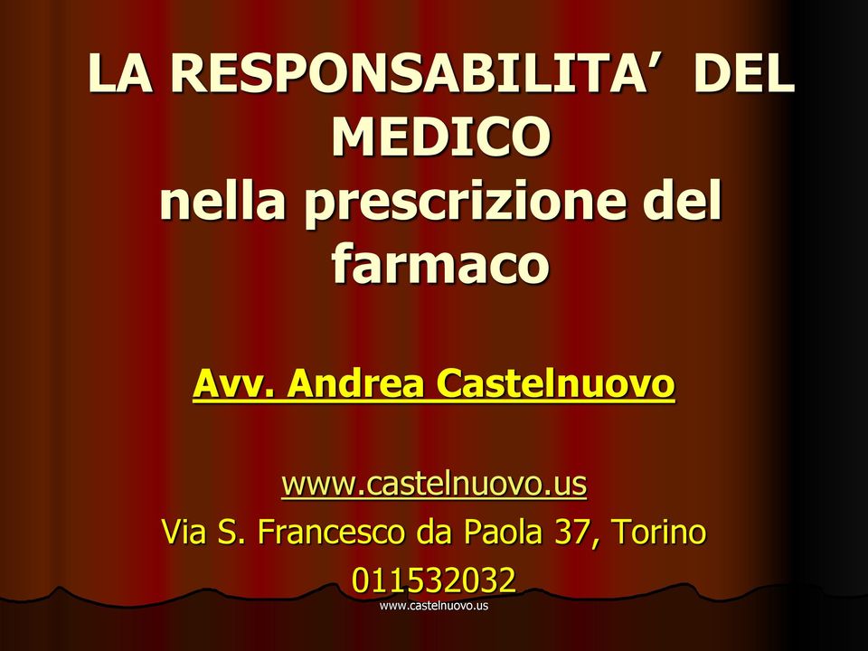 Andrea Castelnuovo www.castelnuovo.