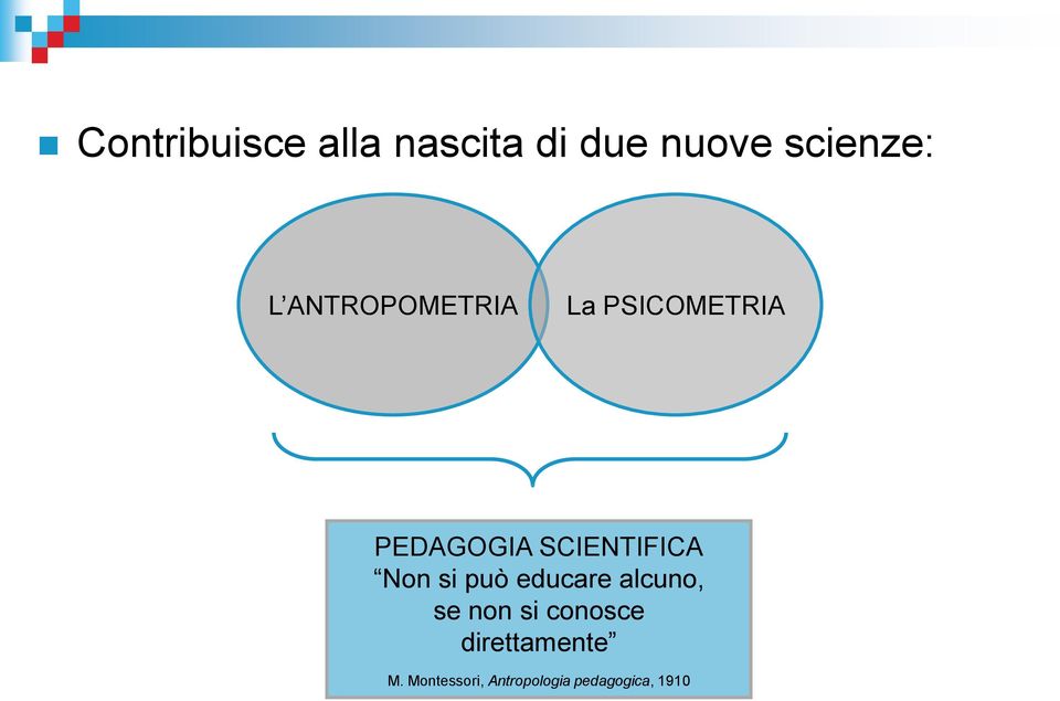 Non si può educare alcuno, se non si conosce