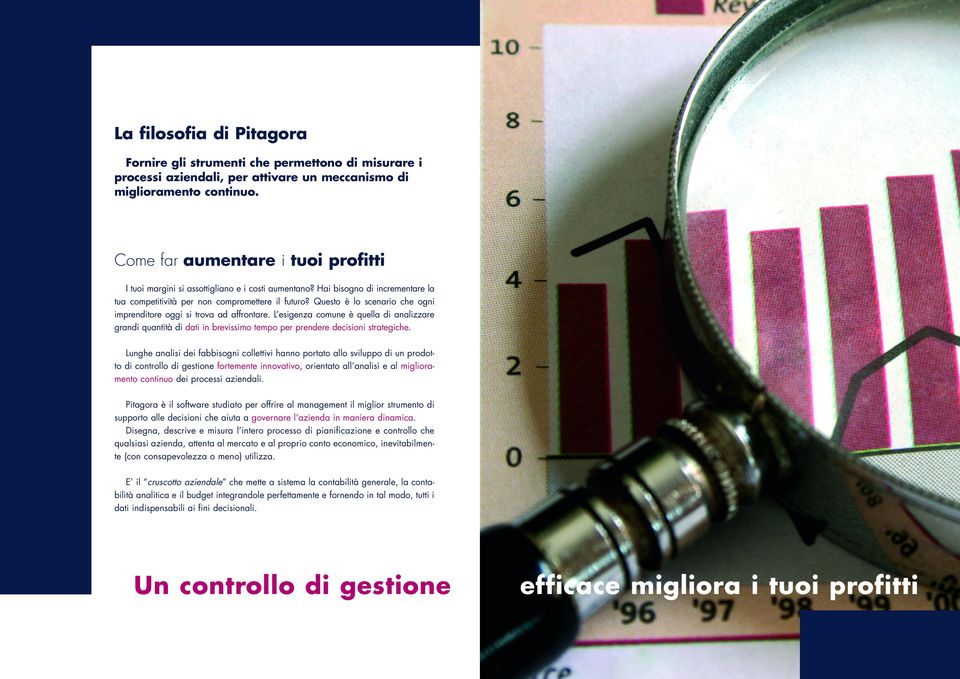 Questo è lo scenario che ogni imprenditore oggi si trova ad affrontare. L esigenza comune è quella di analizzare grandi quantità di dati in brevissimo tempo per prendere decisioni strategiche.