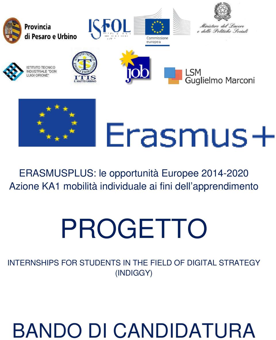 apprendimento PROGETTO INTERNSHIPS FOR STUDENTS IN