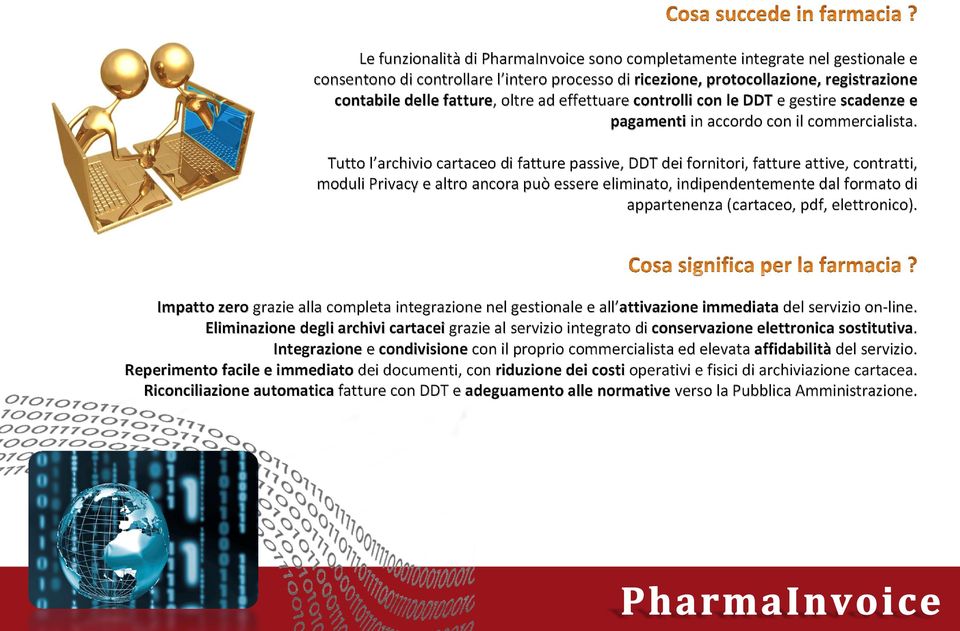 Tutto l archivio cartaceo di fatture passive, DDT dei fornitori, fatture attive, contratti, moduli Privacy e altro ancora può essere eliminato, indipendentemente dal formato di appartenenza