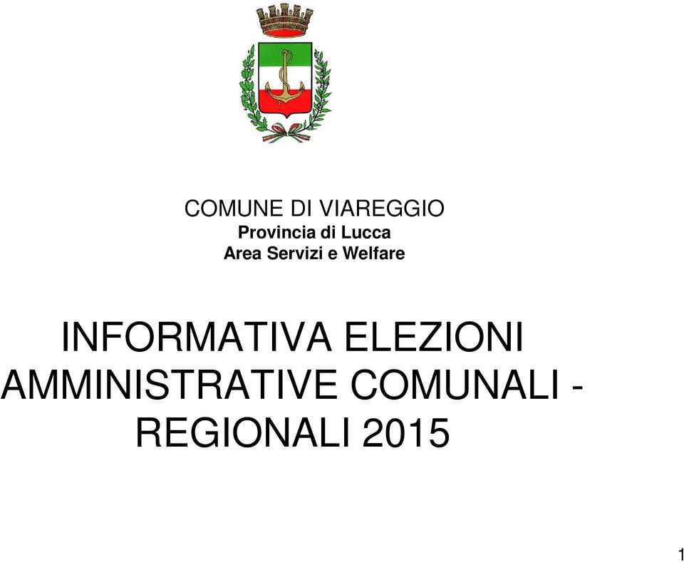 INFORMATIVA ELEZIONI