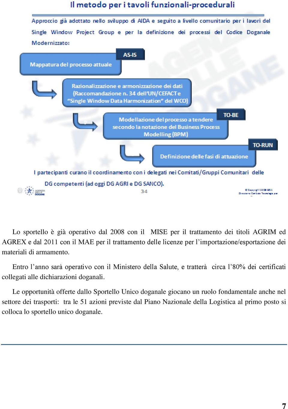 Entro l anno sarà operativo con il Ministero della Salute, e tratterà circa l 80% dei certificati collegati alle dichiarazioni doganali.