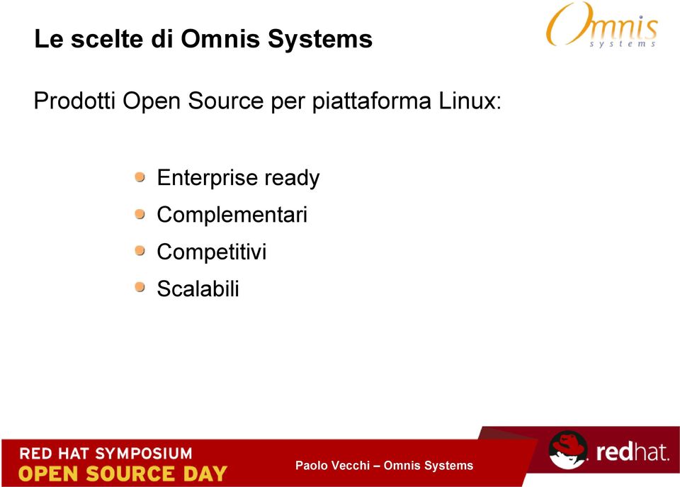 piattaforma Linux: Enterprise