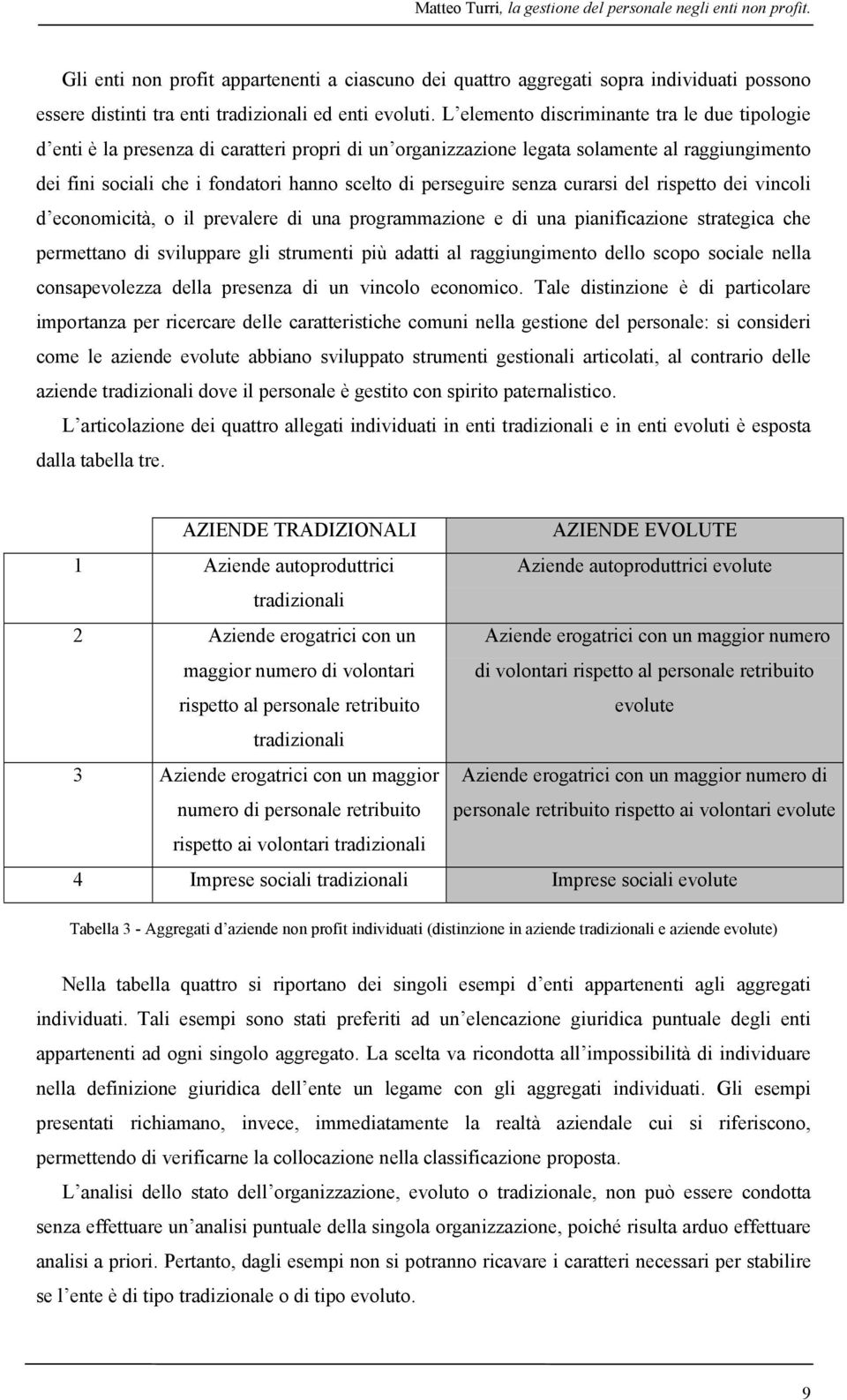 L elemento discriminante tra le due tipologie d enti è la presenza di caratteri propri di un organizzazione legata solamente al raggiungimento dei fini sociali che i fondatori hanno scelto di