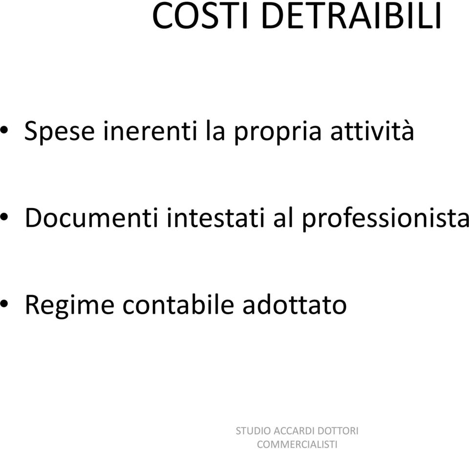 Documenti intestati al