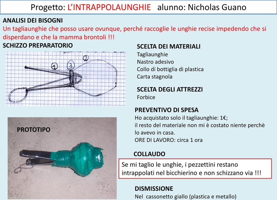 !! Tagliaunghie Nastro adesivo Collo di bottiglia di plastica Carta stagnola Forbice Ho acquistato solo il tagliaunghie: 1 ; il resto