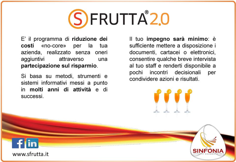 Si basa su metodi, strumenti e sistemi informativi messi a punto in molti anni di attività e di successi.